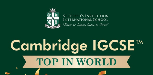 Cambridge IGCSE – Top in World & Top in Malaysia